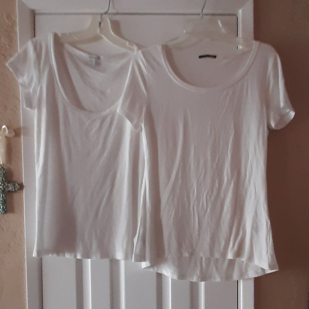 Two New White Tees - Picture 4 of 4